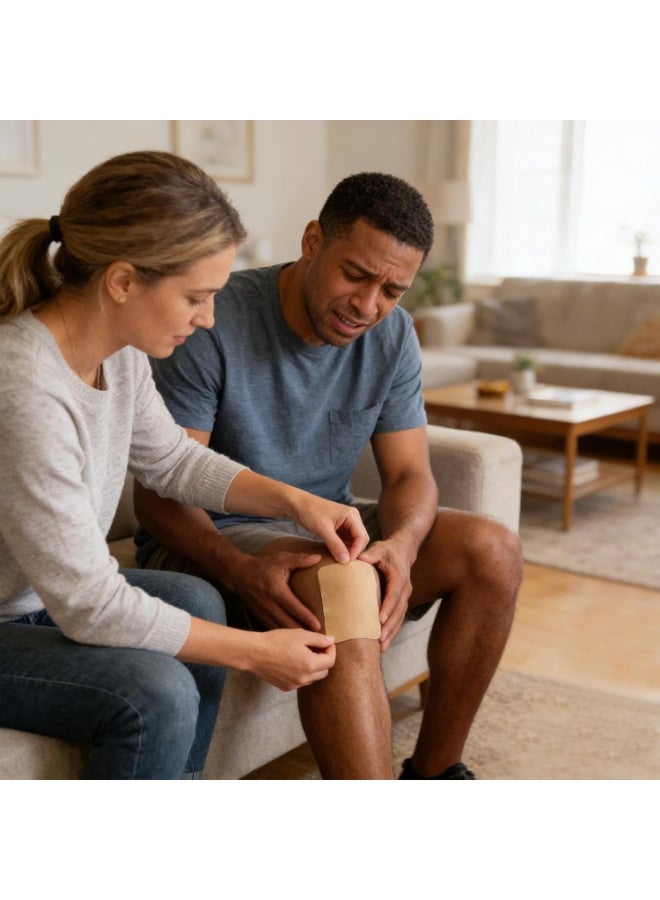 هاتش لاصقة مشتركة مريحة | لاصقات مهدئة لطيفة للكتف، مناسبة للمفاصل والظهر والرقبة والكتف والساق، راحة في المنزل - Image 2