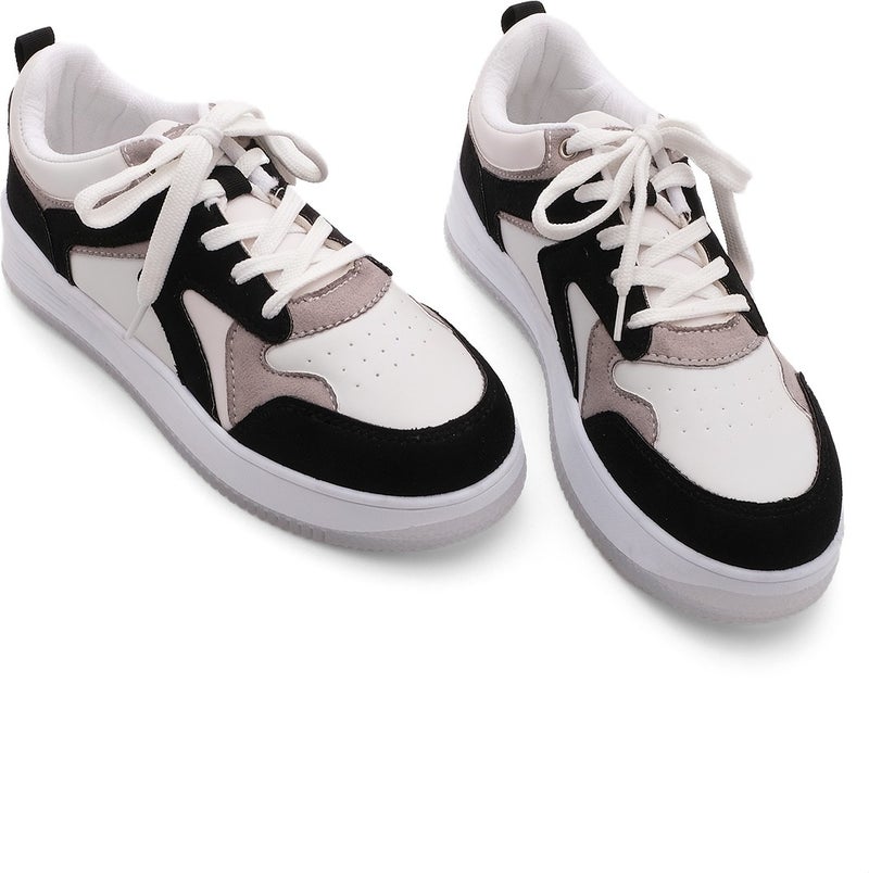 MARJIN Margin Women's Sneaker High Sole Sports Shoes Aryan  - Image 5