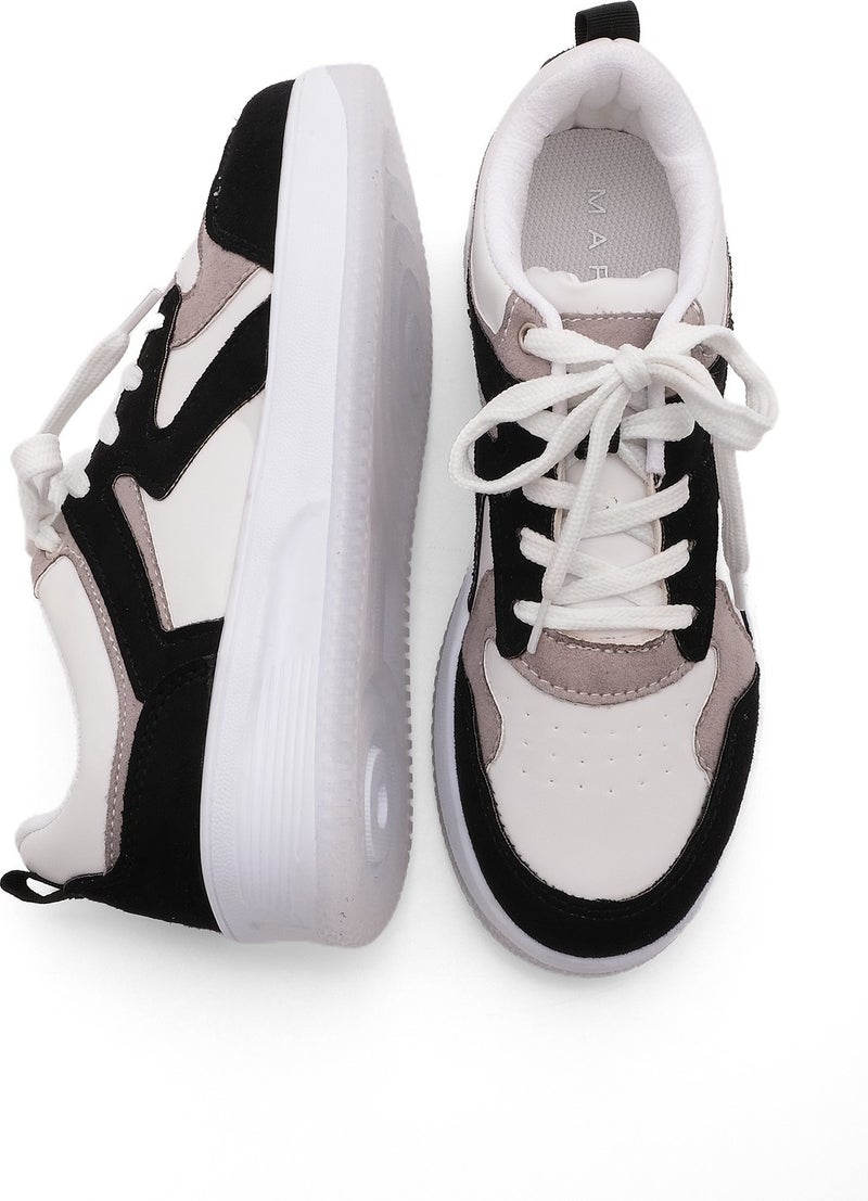MARJIN Margin Women's Sneaker High Sole Sports Shoes Aryan  - Image 4