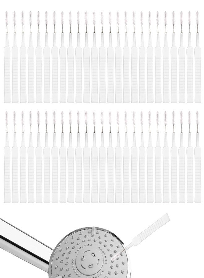 NQEUEPN 50pcs Shower Head Cleaning Brushes, Multipurpose Shower Head Cleaner Tool Gap Hole Anti-Clogging Cleaning Brush Crevice Tiny Brush for Small Hole Nozzle Gaps Household Bathroom - Image 1