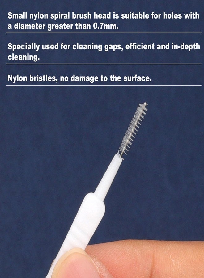 NQEUEPN 50pcs Shower Head Cleaning Brushes, Multipurpose Shower Head Cleaner Tool Gap Hole Anti-Clogging Cleaning Brush Crevice Tiny Brush for Small Hole Nozzle Gaps Household Bathroom - Image 3