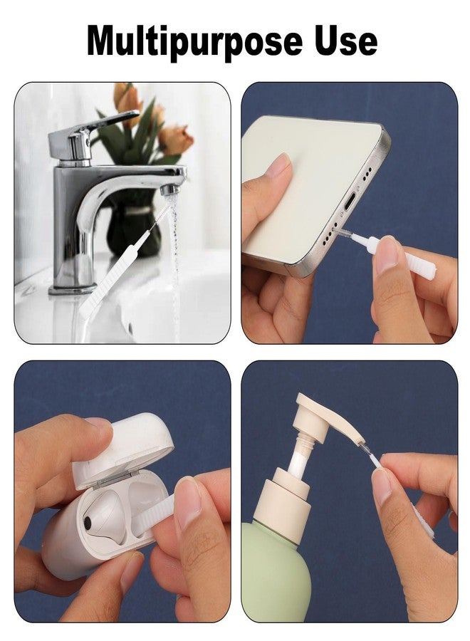 NQEUEPN 50pcs Shower Head Cleaning Brushes, Multipurpose Shower Head Cleaner Tool Gap Hole Anti-Clogging Cleaning Brush Crevice Tiny Brush for Small Hole Nozzle Gaps Household Bathroom - Image 5