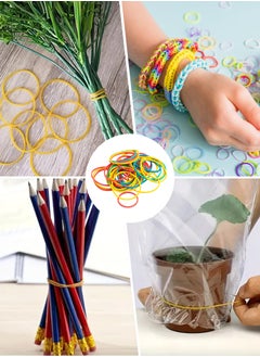 LAWAZIM Colorful Rubber Band Set (25-38-50) mm| General Purpose Elastic Stretchable Bands Sturdy Rubber Bands for Home, Office, School, Stationery Supplies  - Image 5