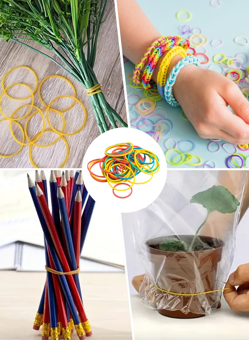 لوازم مجموعة أربطة مطاطية ملونة (25-38-50 ملم)  | أربطة مطاطية متينة قابلة للتمدد للأغراض العامة للمنزل والمكتب والمدرسة ومستلزمات القرطاسية - Image 5