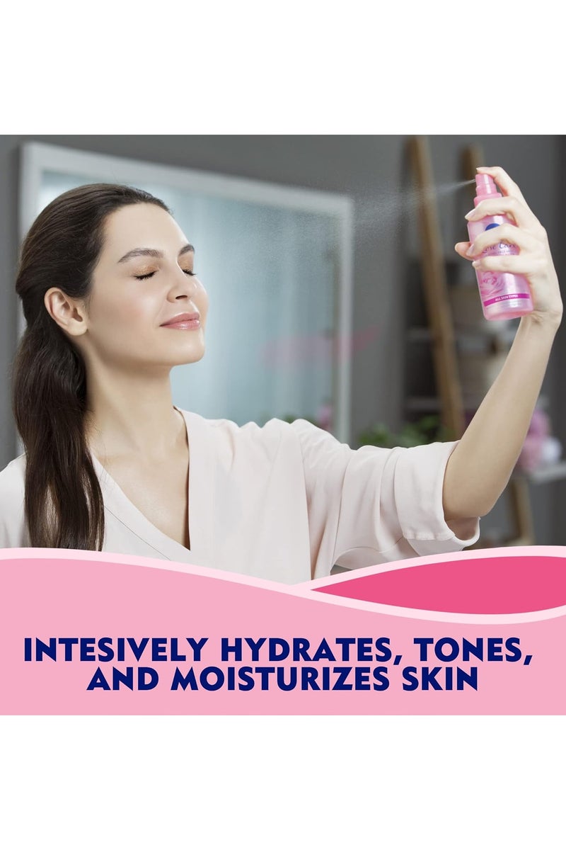 نيفيا بخاخ مرطب للوجه، برائحة الورد مع ماء الورد العضوي، لجميع أنواع البشرة، 150 مل - Image 2