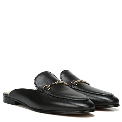 Sam Edelman حذاء سام إيدلمان النسائي ليني، جلد أسود، 8 م أمريكي - Image 3