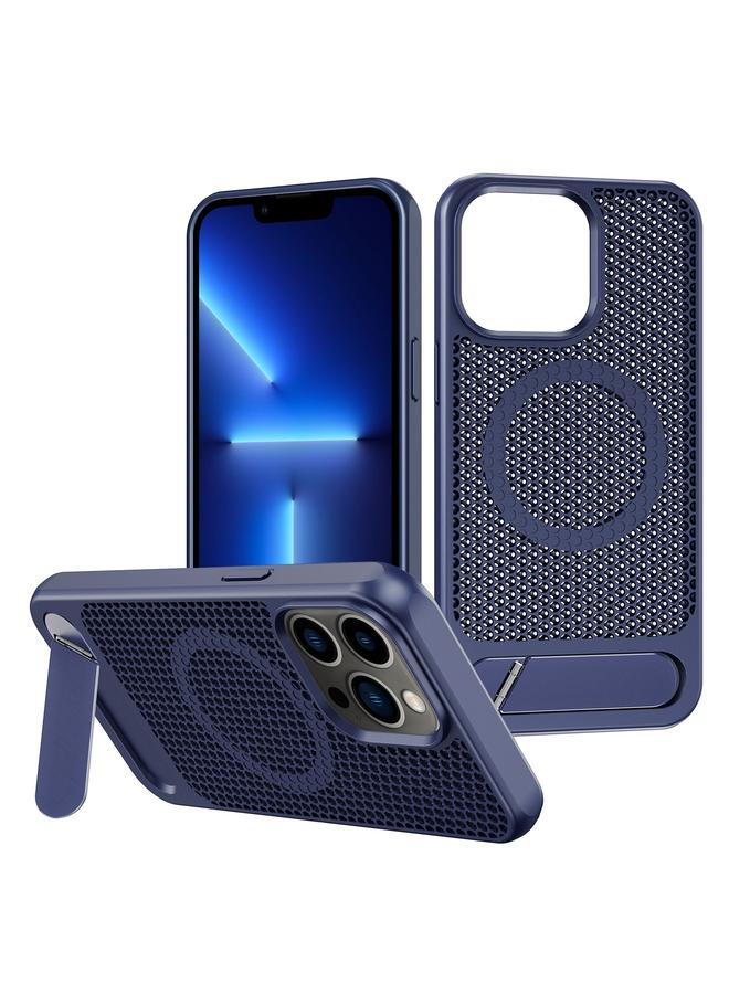 Zaboon Case For iPhone 13 Pro Honeycomb Cooling MagSafe Phone Case with Invisible Holder - Image 1