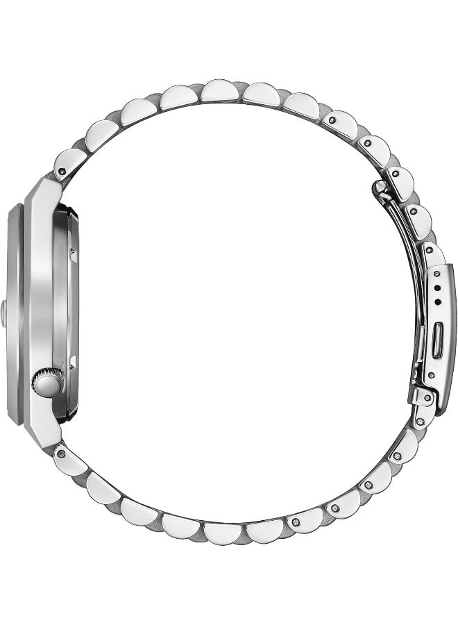 سيتيزن ساعة تسويوسا الرجالية الأوتوماتيكية بمينا بانتون الرملي الدافئ - NJ0158-89Y - Image 2