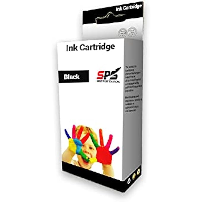 SMART PRINT SOLUTIONS COMPATIBLE INK CARTRIDGES REPLACEMENT FOR HP 920XL BLACK FOR USE FOR HP OFFICEJET 6000 - Image 1