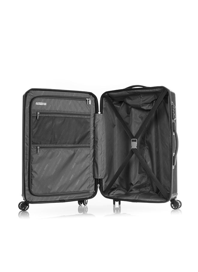 AMERICAN TOURISTER CUATRO HARD LUGGAGE 79 cm BLACK-TSA  - Image 2
