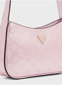 GUESS Arnela Top Zip Shoulder Bag  - Image 4