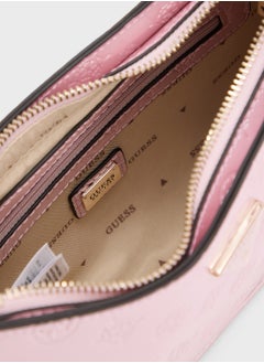 GUESS Arnela Top Zip Shoulder Bag  - Image 5