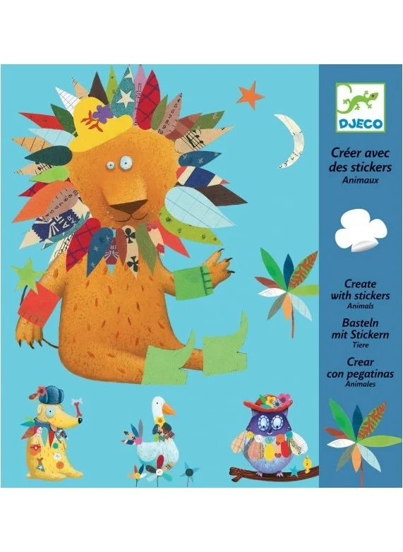دجيكو Gluing Cards / Create Animals