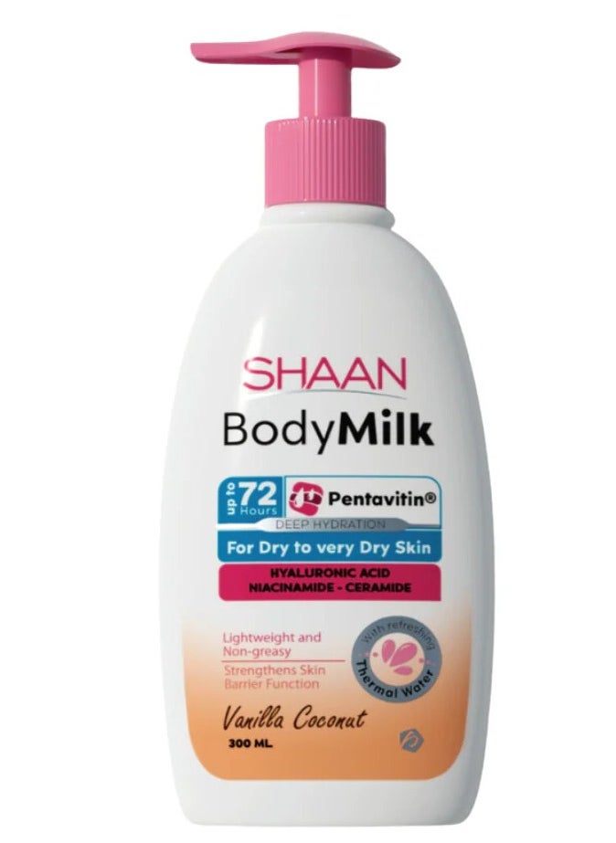 Shaan Body Milk Vanilla Coconut 300ML 