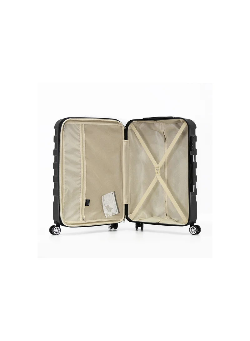 جيوردانو Giordano Hardshell 28-Inch Checked Luggage,Black