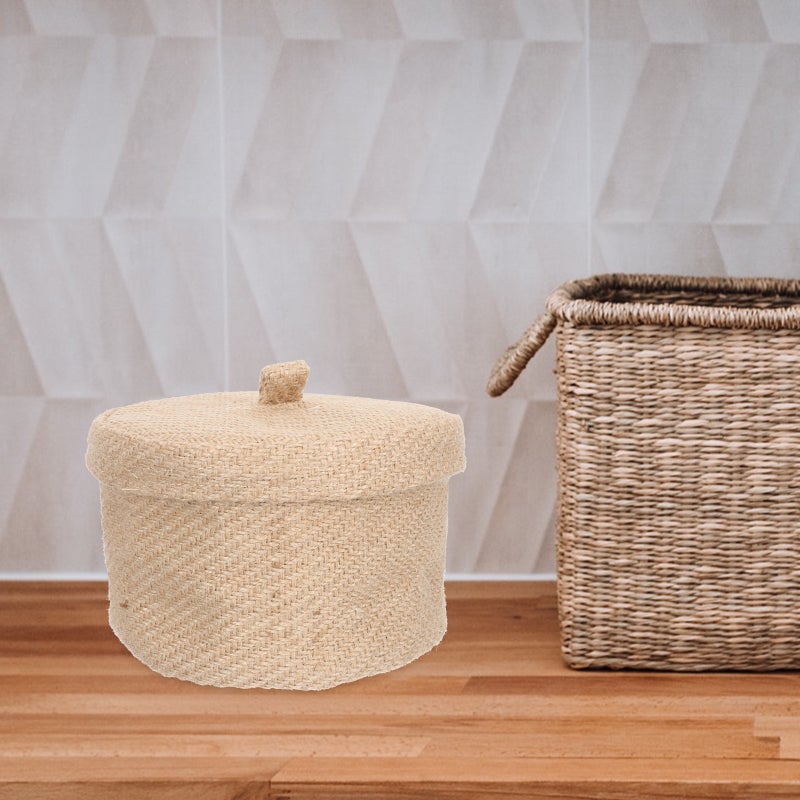 Household Woven Storage Basket Multipurpose Storage Basket Sundries Organizer - Image 2