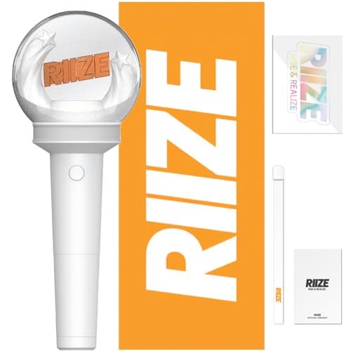 Dr. Sayzer Sayzer RIIZE Lightstick Official Kpop Merch Merchandise, Standard, White, Orange - Image 1