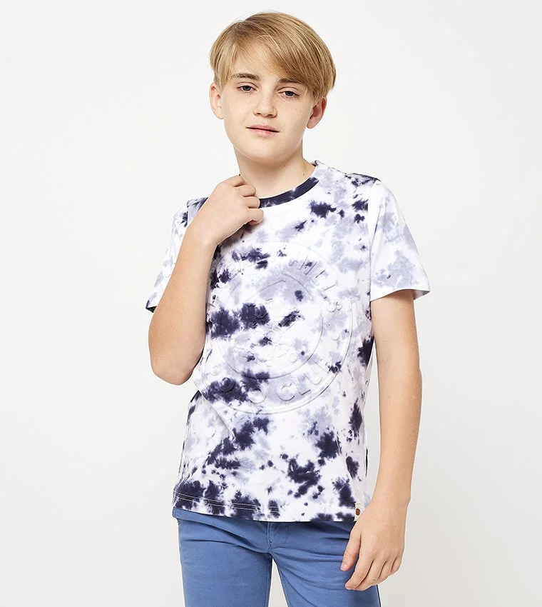 BEVERLY HILLS POLO CLUB Logo Embossed Short Sleeves T-Shirt
