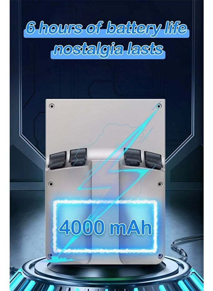 TIGER M18 Retro Handheld Game Console with 4.3-Inch IPS Screen, Linux OS, 64GB Built-In Storage, and TF Card Support – Portable Pocket Arcade for Retro Gaming, Classic Games, and Nostalgic Entertainment, Perfect for Travel, Home, and Outdoor Fun - Image 2