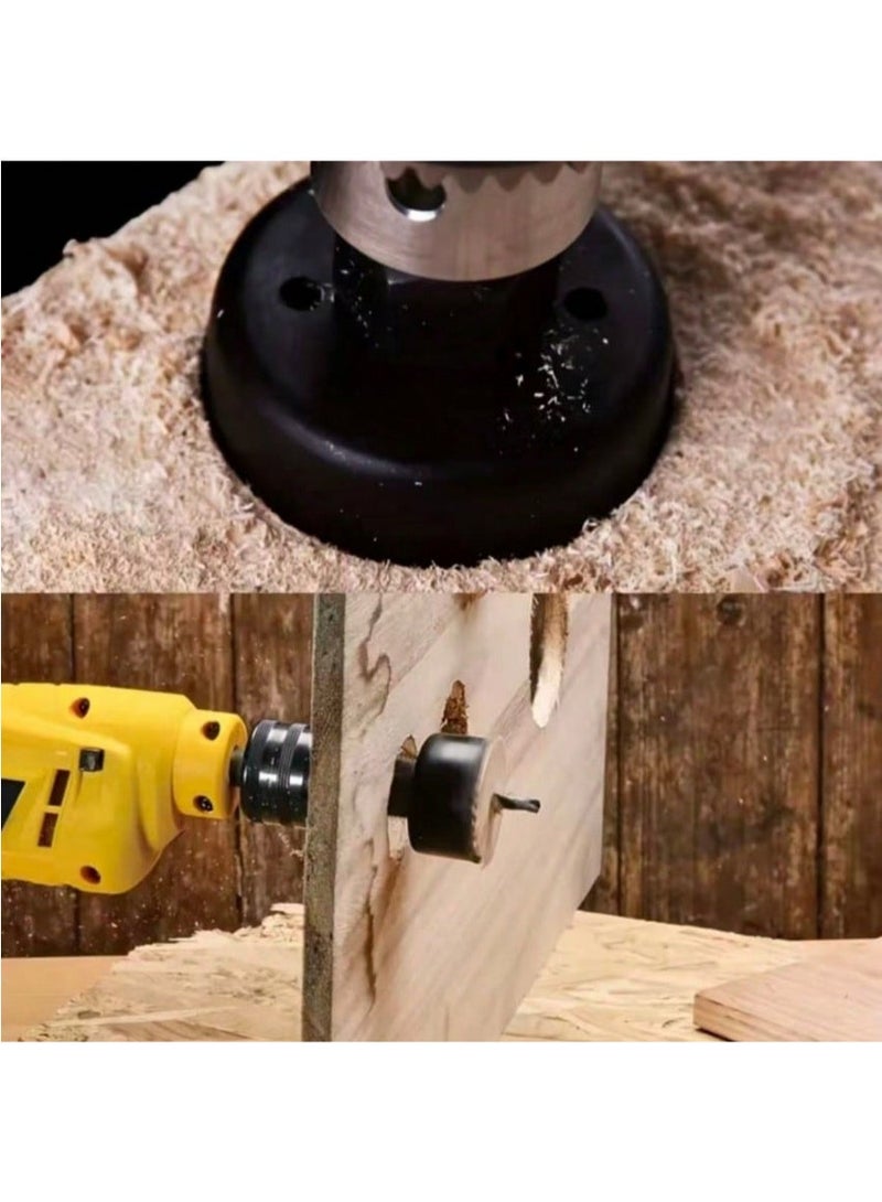 Saw blade set, steel hole punch set suitable for drywall, wood - hole punch and plastic - Image 2