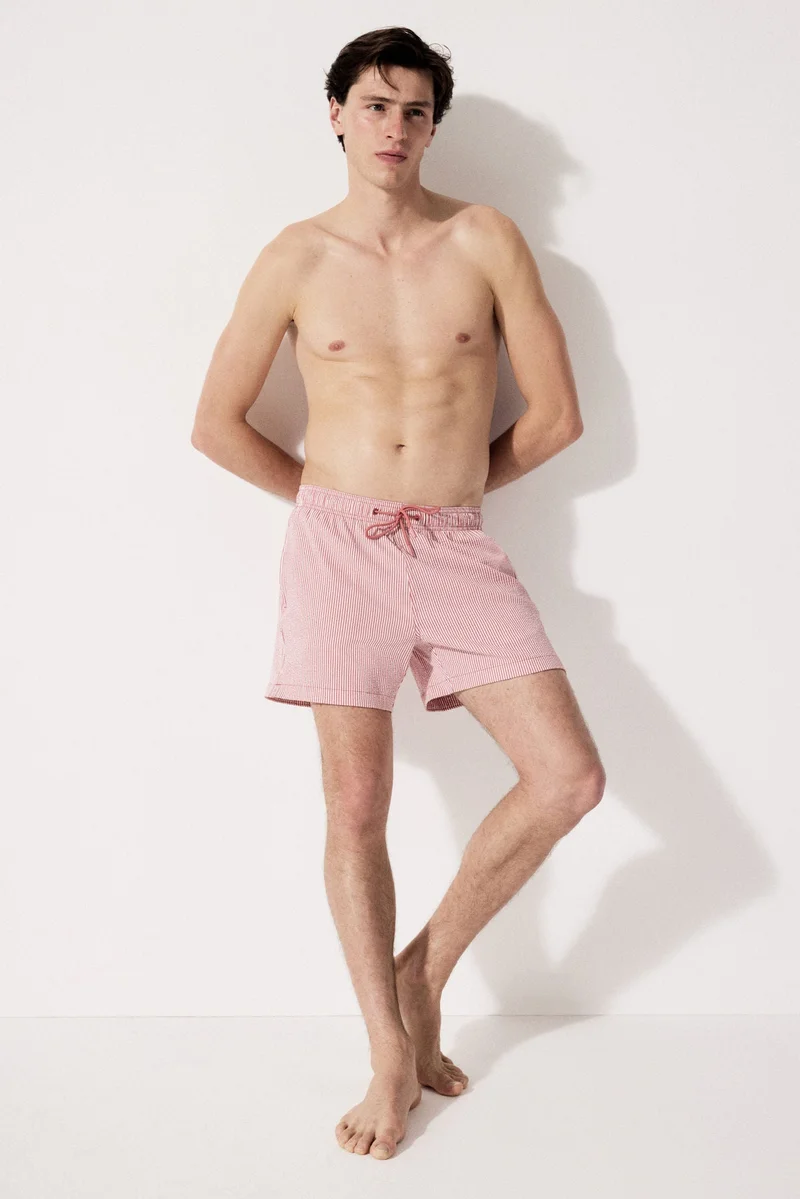 H&M Seersucker swim shorts