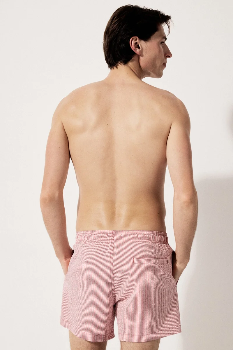 H&M Seersucker swim shorts
