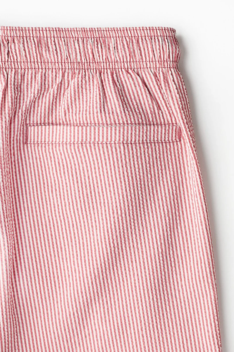 H&M  Seersucker swim shorts for Men | Best Price UAE