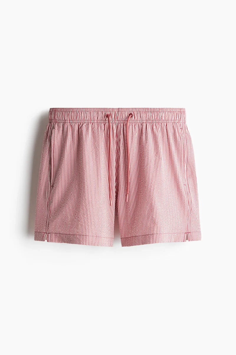 H&M  Seersucker swim shorts for Men | Best Price UAE