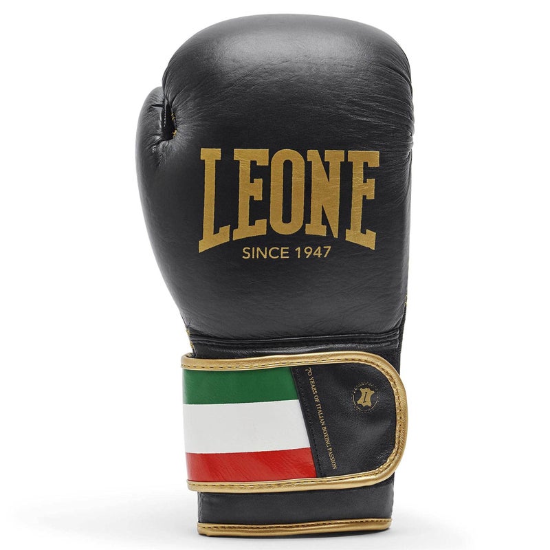Leone 1947 GN039 Boxing Gloves, Unisex – Adult, Black, 14 Oz - Image 2