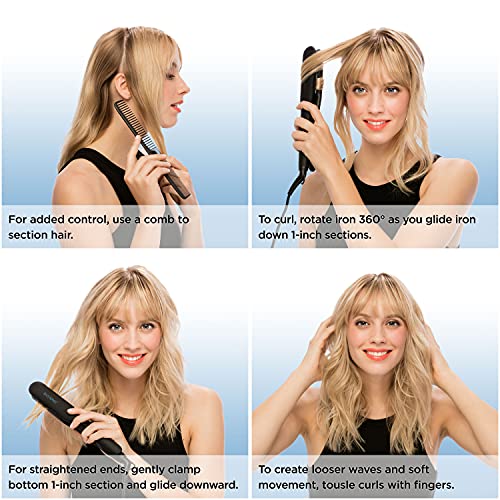BIO IONIC Onepass Styling Iron, 1.5 Inch - Image 4