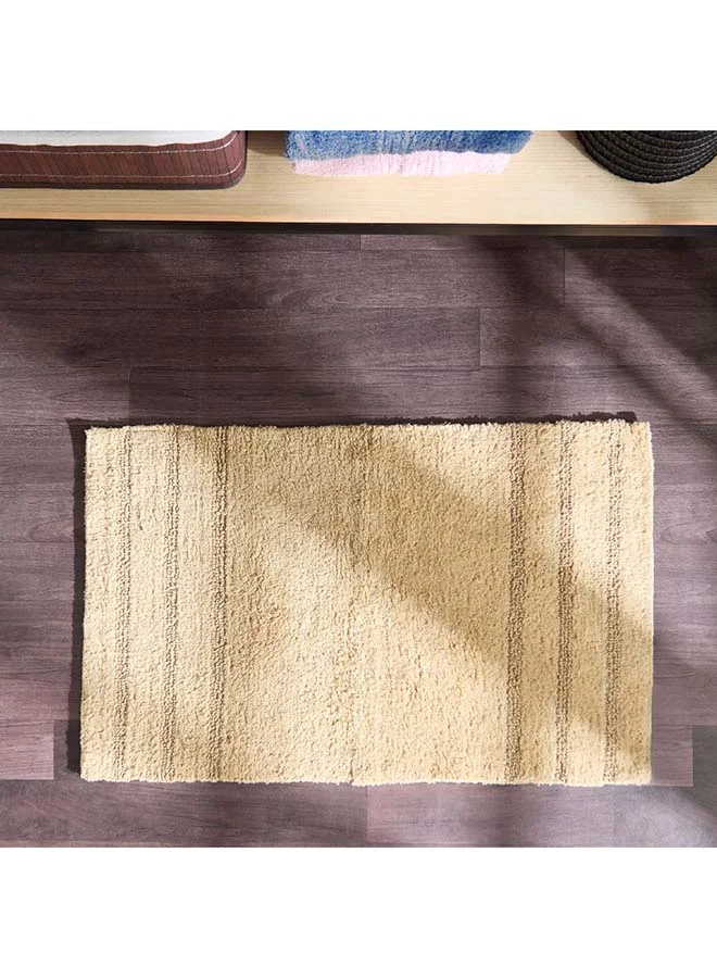 Home Box Mabel 2-Piece Cotton Reversible Bathmat Set 80 x 50 cm