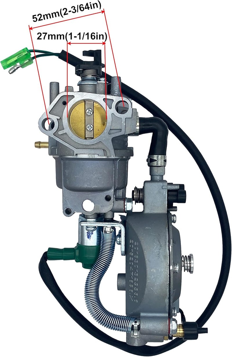 YAMAKATO LPG CNG Gas Generator Carburetor for Generac, Predator, Champion, Honda - 301cc to 459cc - Image 2