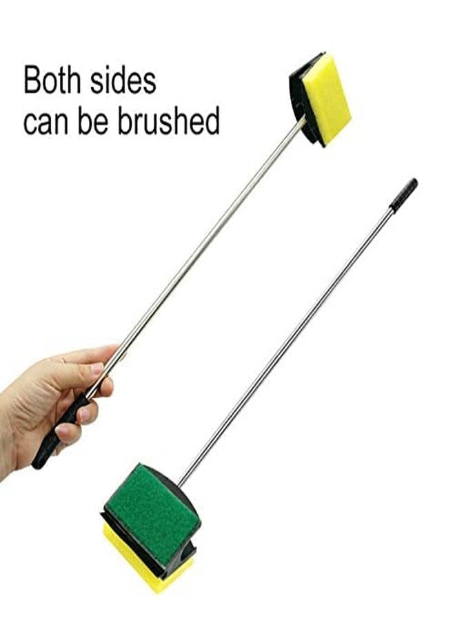 COLOURFUL - Aquarium Cleaning Tool for Fish Tank Cleaner | Glass Fish Tank Aquarium (Steel Brush Medium) - Image 4