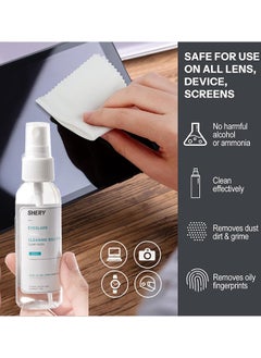 60ml Glasses Cleaning Kit Eyeglass Cleaner Anti Fog Lens Cleaner Spray with Microfiber Cleaning Cloth Eye Glass Repair Kit with Screws and Screwdriver Tools Nose Pads - pzsku/ZEFA85292D9A81D683B84Z/45/_/1723618207/ae9acef8-8bab-4792-87b9-7bd34539963f