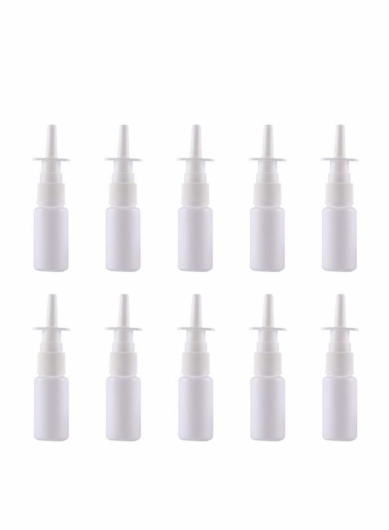 Excefore Empty Spray Bottle  Bottle Nasal Sprayer Bottle for Nose Cleaning10ML，20Pcs - Image 1