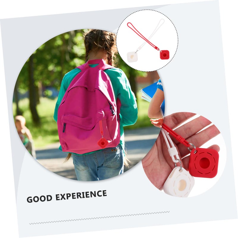 2Pcs Protective Sleeve Cover for Tracker with Belt Clip Easy Attach to Keys and Bags Random Color - Image 5