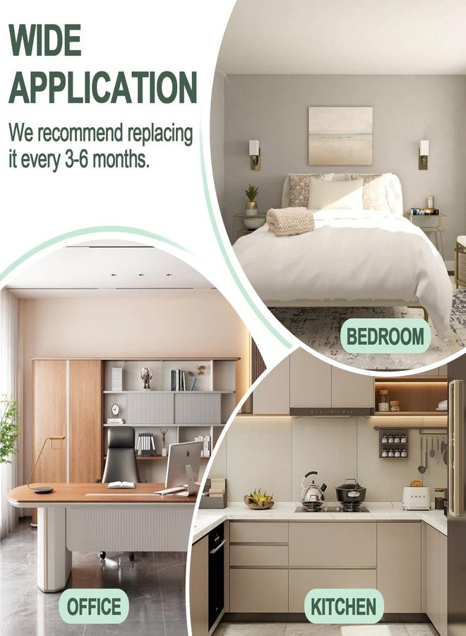 MCCKLE TZ-K2 Air Purifier Replacement Filter Compatible with ToLife TZ-K2 Air Cleaner Purifier-2 Pack - Image 4