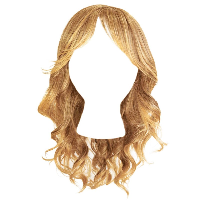 GABOR Confident Flair Long Layered Beachy Wave Style Wig by Hairuwear Average Cap  Medium Blonde