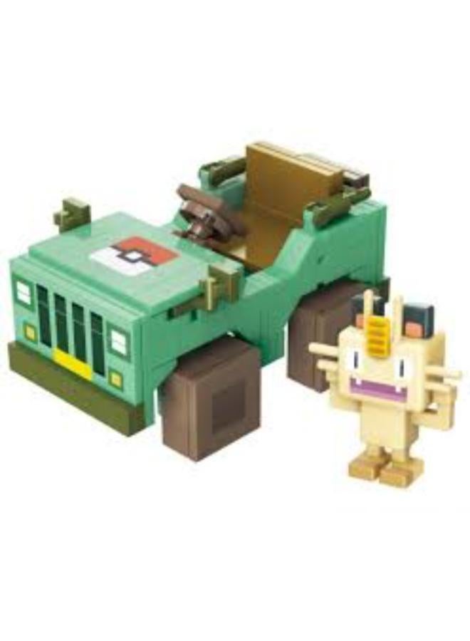 Qman Qman Pokemon Quest-Play Series Poke Ball Cart 73014-4 