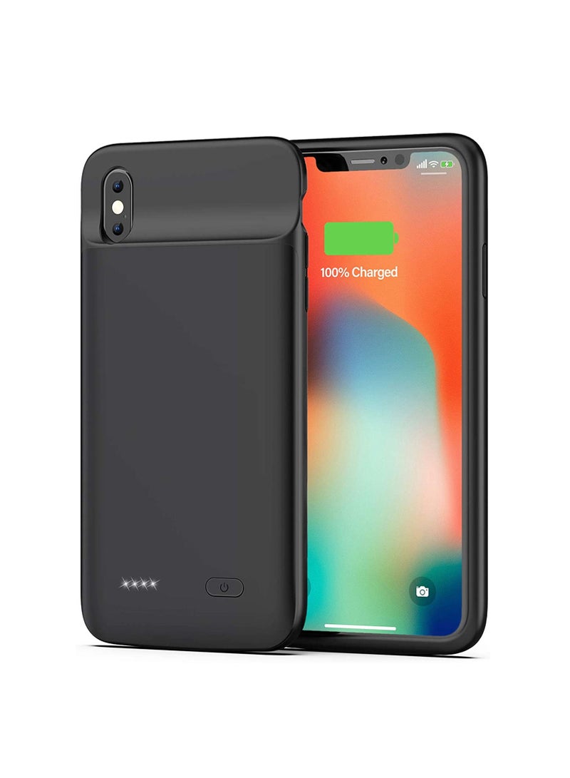 NTECH Battery Case For iPhone X/Xs 3200mAh Portable Protective Charging Case Extended Rechargeable Battery Pack Compatible with iPhoneX/XS (5.8 inch) - Image 1