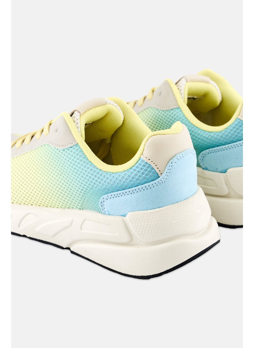 RBX Women Brand Logo Lace Up Outdoor Sneakers, Multicolor  - Image 2