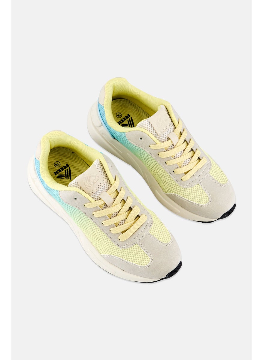 RBX Women Brand Logo Lace Up Outdoor Sneakers, Multicolor  - Image 4