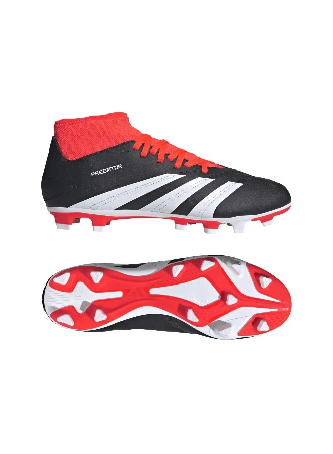 adidas حذاء كرة قدم بريداتور كلوب سوك FXG للجنسين أسود 6