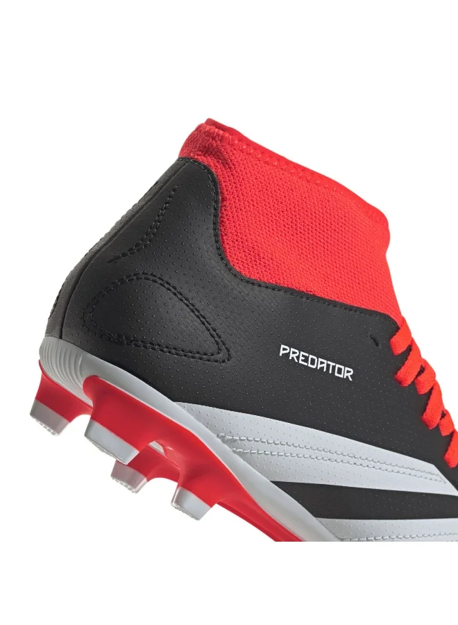 adidas حذاء كرة قدم بريداتور كلوب سوك FXG للجنسين أسود 6