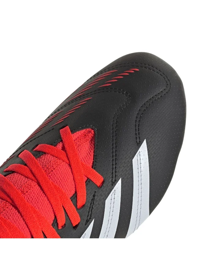 adidas حذاء كرة قدم بريداتور كلوب سوك FXG للجنسين أسود 6