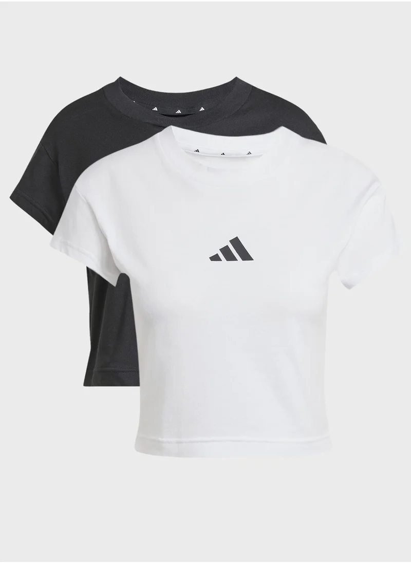 Adidas adidas womens future icons t-shirt multi pack save 20%