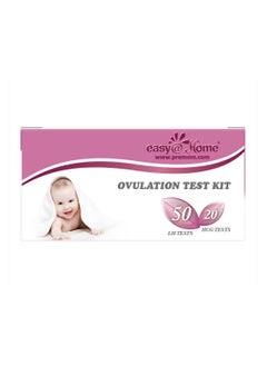 Easy@Home Ovulation Test Kit 50 LH Tests 20 HCG Tests  - Image 1
