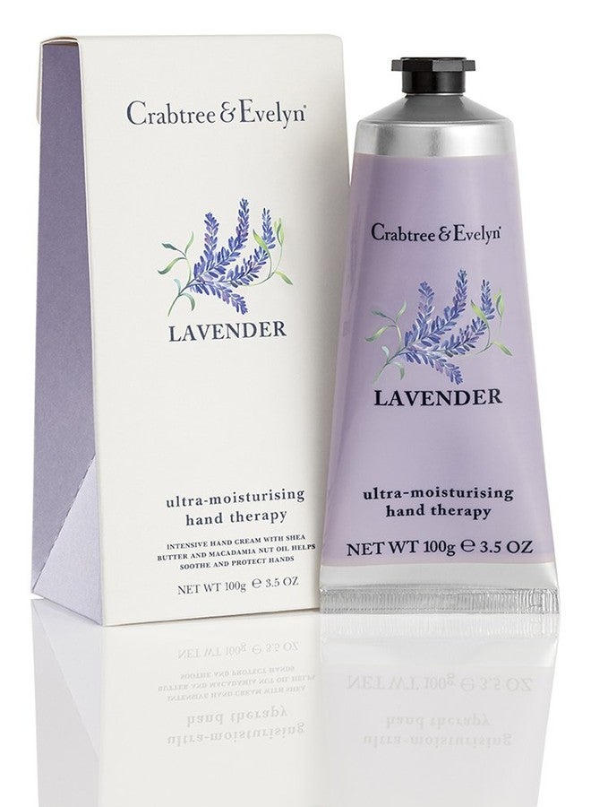 Crabtree & Evelyn Ultra-Moisturising Hand Therapy, Lavender, 3.5 oz - Image 1