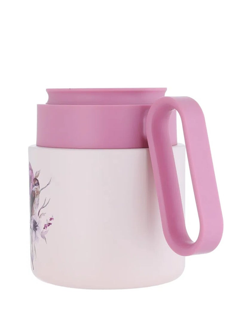Alsaif Gallery Timeless Rania Thermos, 1.2 liters, steel inner case, steel outer case - pink - Image 2