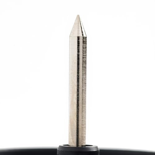 Pinewood Pro PRO Polished Speed Axles | Set of 4 Axles | Machined for Derby car Racing | Nickel-Plated with 2 Grooves and Angled Head | Minimizes Friction for The Fastest Pinewood Derby car - Image 4